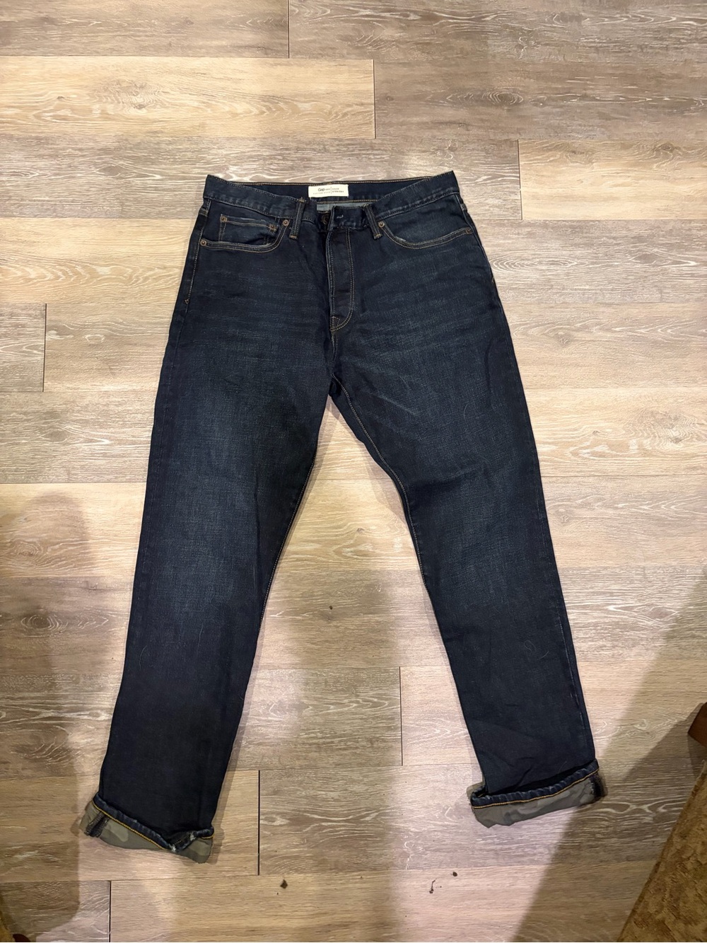 GAP Men’s Dark Indigo Relaxed Jeans